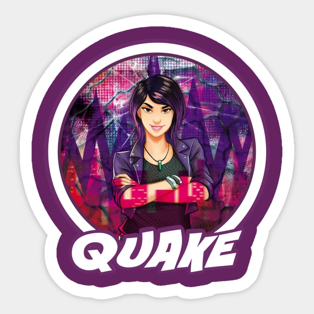 Quake (Marvel Rising) Sticker by DaisyTheQuake